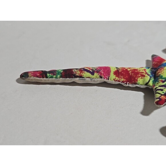 Vintage 1990s Sand Filled Animal Sting Ray Tie Dye Unique - Picture 3 of 13